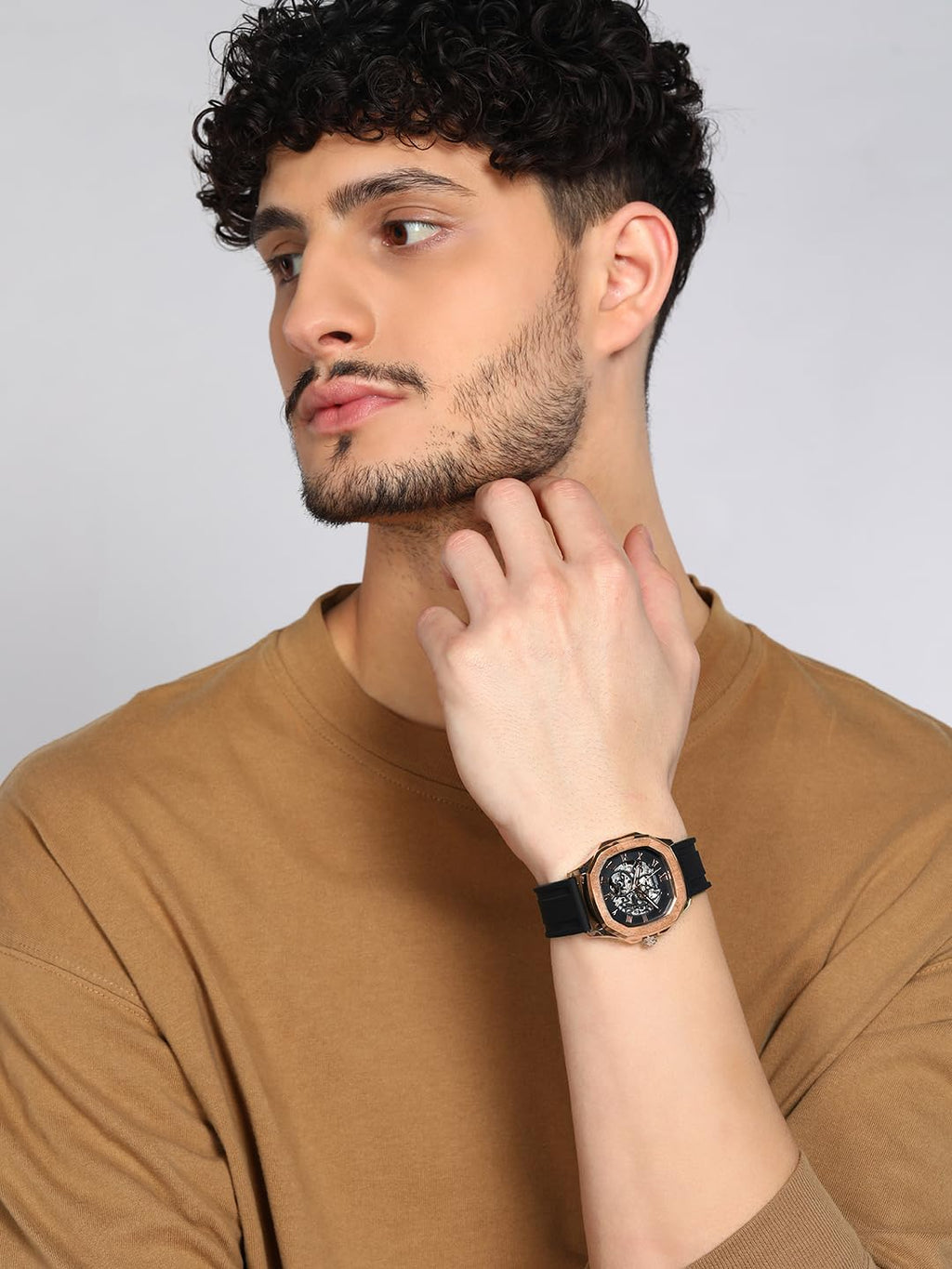 French Connection Green Dial Automatic Watch for Men - FCA05-6